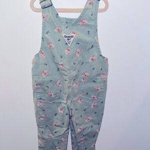 Floral Overalls